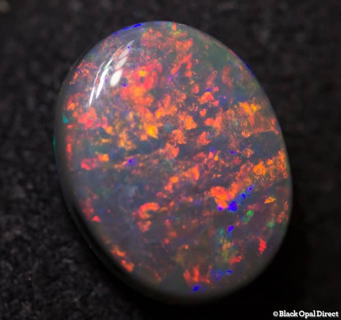 1.46 ct black opal 9.5x7x3mm - Image 2