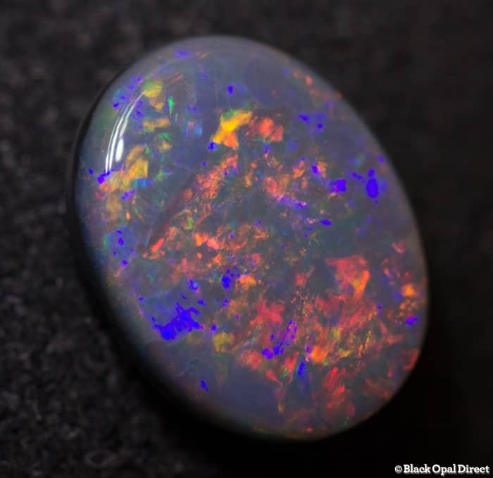 1.46 ct black opal 9.5x7x3mm - Image 3