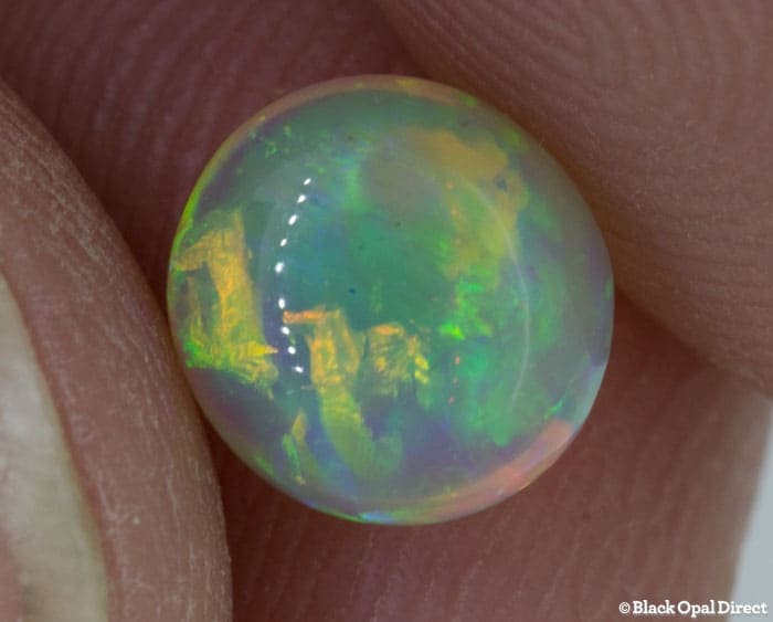 1.46 ct double sided crystal opal 7x6.5x5mm - Image 3