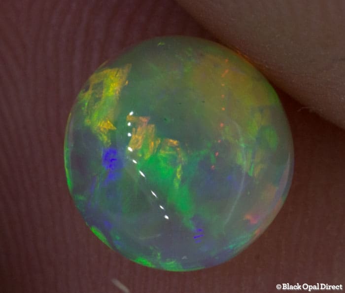 1.46 ct double sided crystal opal 7x6.5x5mm - Image 4