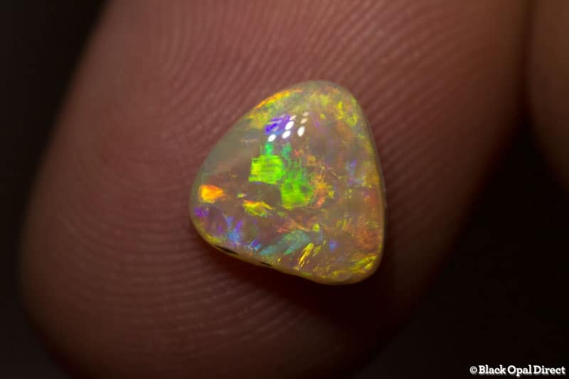 1.47 ct baroque crystal opal 8.5x8.5x3mm - Image 2