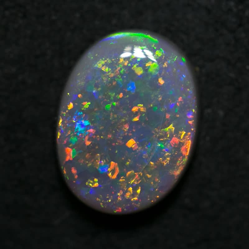 1.47 ct dark opal 9x6x3mm - Image 2