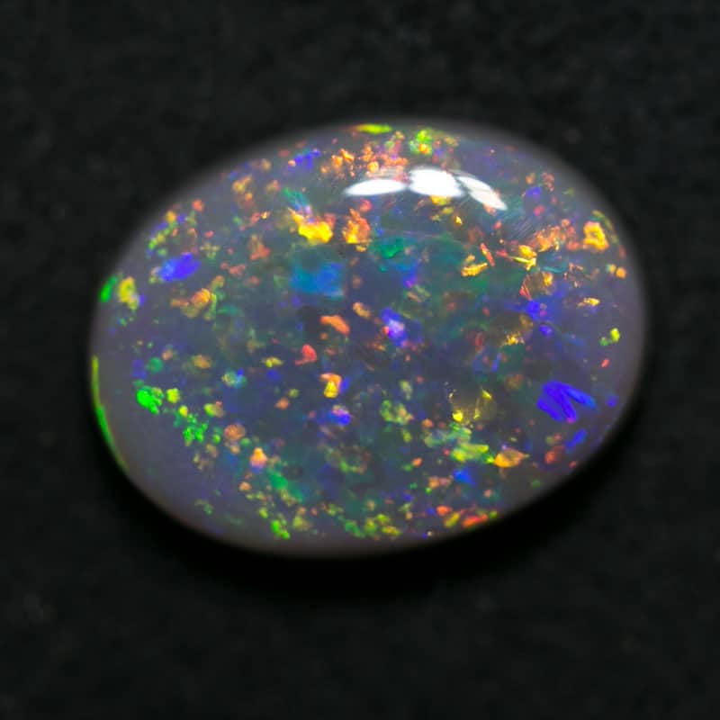 1.47 ct dark opal 9x6x3mm - Image 3