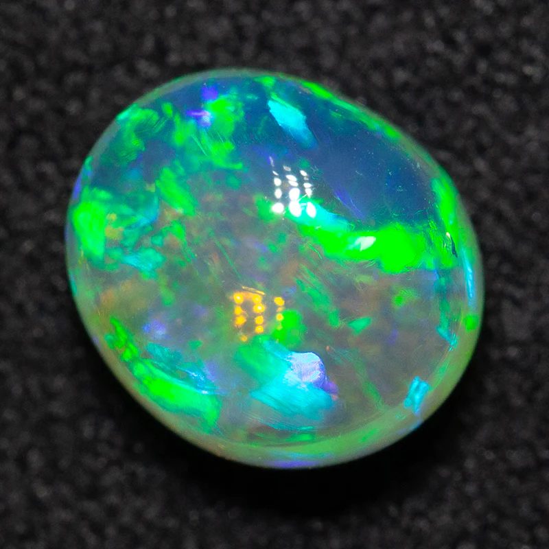 1.47 ct double-sided crystal opal 7.5x6.6x4.8mm - Image 2