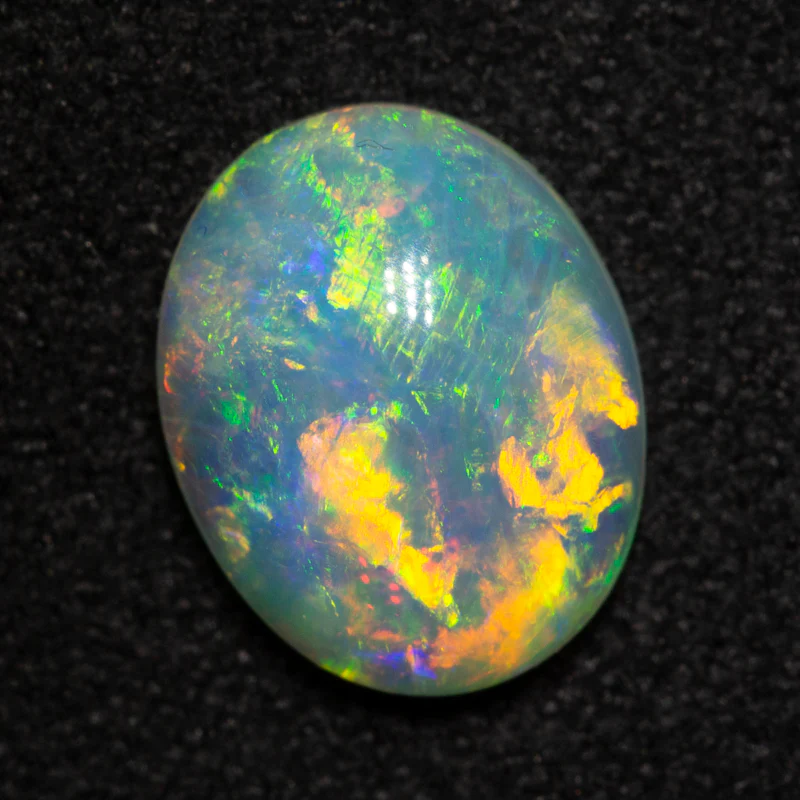 1.47 ct double-sided crystal opal 9.3x7.5x3.5mm - Image 2