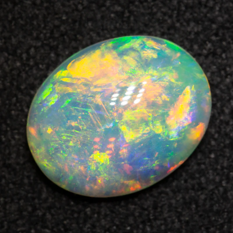 1.47 ct double-sided crystal opal 9.3x7.5x3.5mm - Image 3