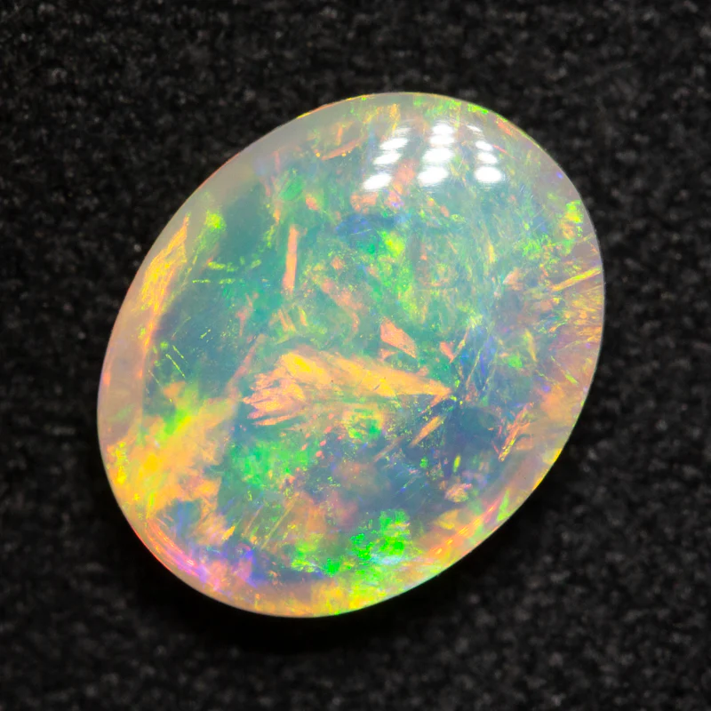 1.47 ct double-sided crystal opal 9.3x7.5x3.5mm - Image 4