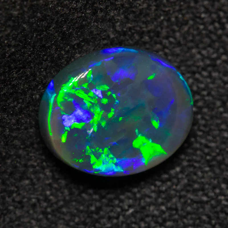 1.48 ct black opal 8.7x7.1x3.7mm - Image 2