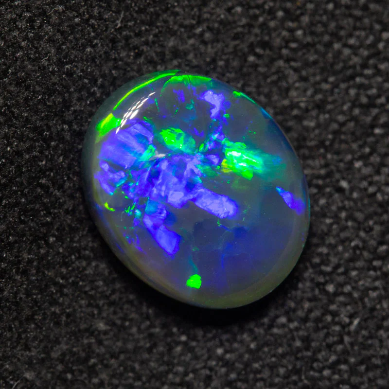 1.48 ct black opal 8.7x7.1x3.7mm - Image 3