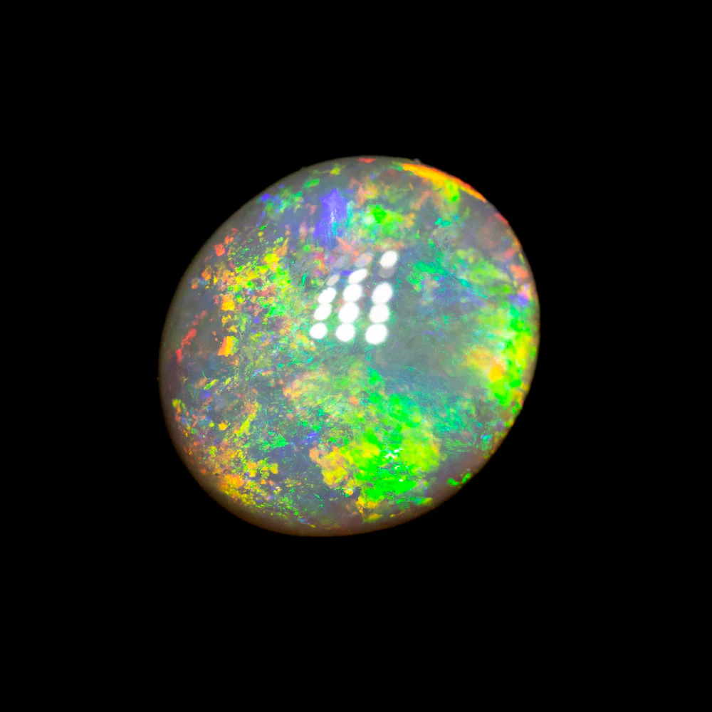 1.48 ct crystal opal 8.5x7.5x4mm - Image 2