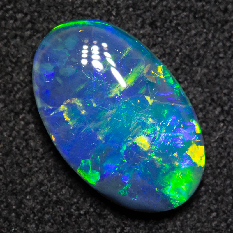 1.49 ct black opal 11x7x2.7mm - Image 4