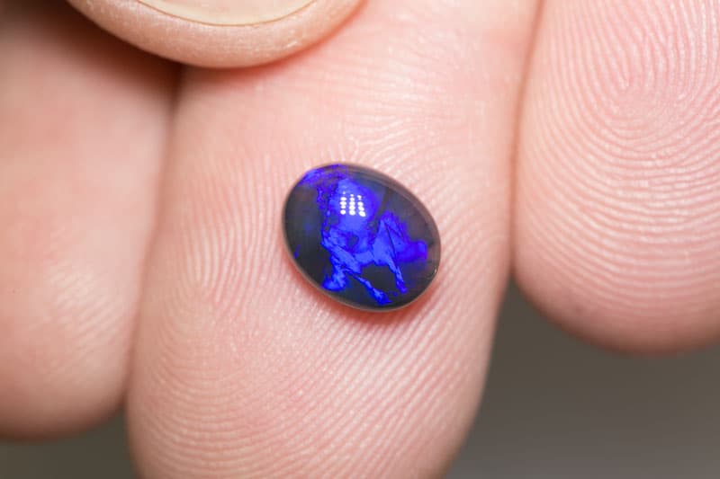1.49 ct black opal 8.5x7x4mm - Image 3