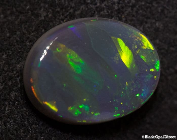 1.50 ct black opal 10x7.5x3mm - Image 2