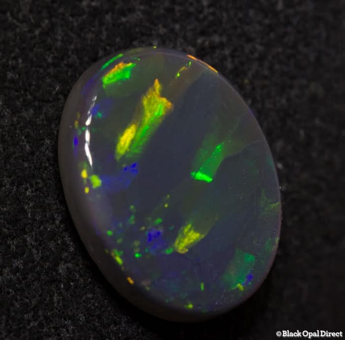 1.50 ct black opal 10x7.5x3mm - Image 3