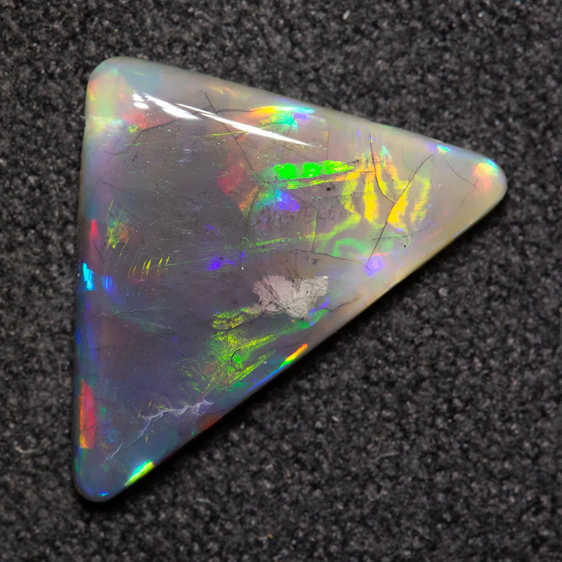 1.50 ct black opal 13.6x9.1x2.3mm - Image 2