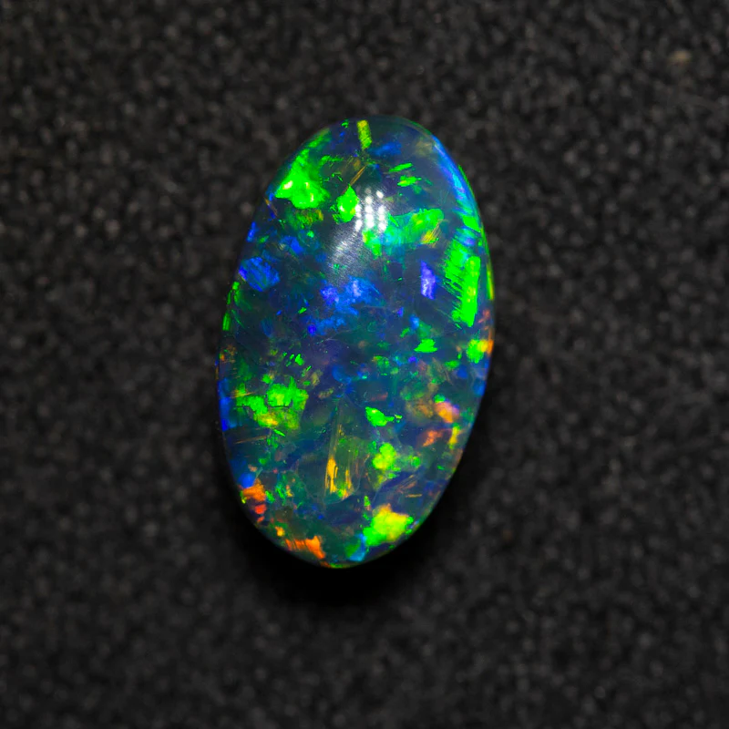 1.50 ct black opal 9.3x5.6x4.3mm - Image 2