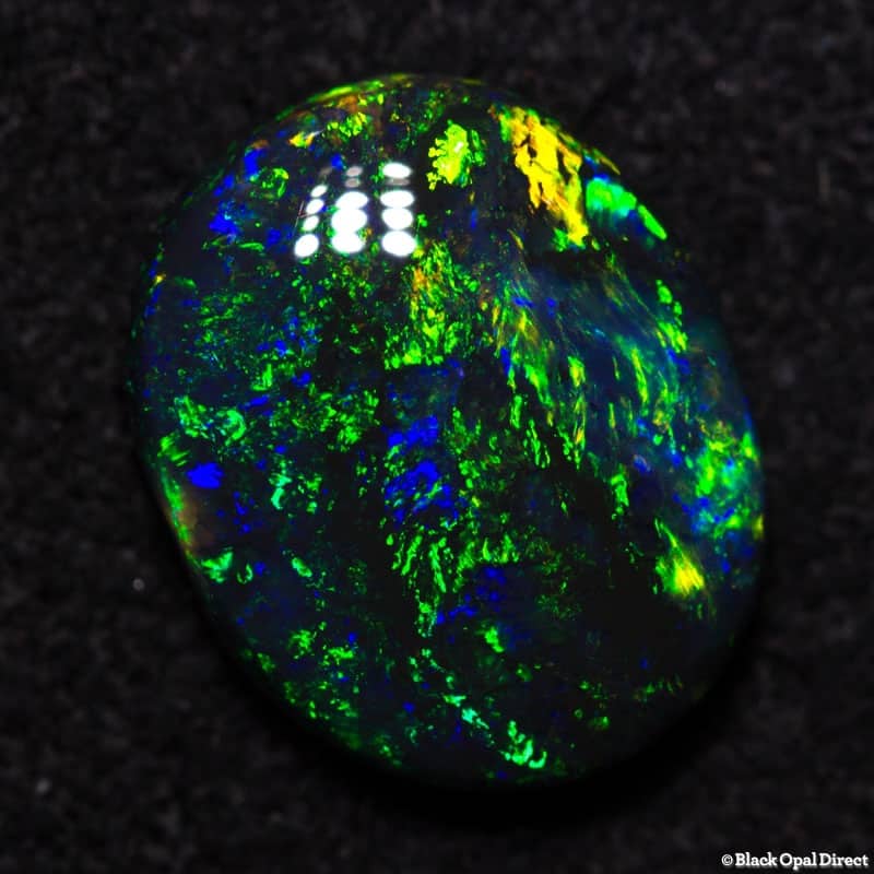 1.50 ct black opal 9.5x8x3mm - Image 3