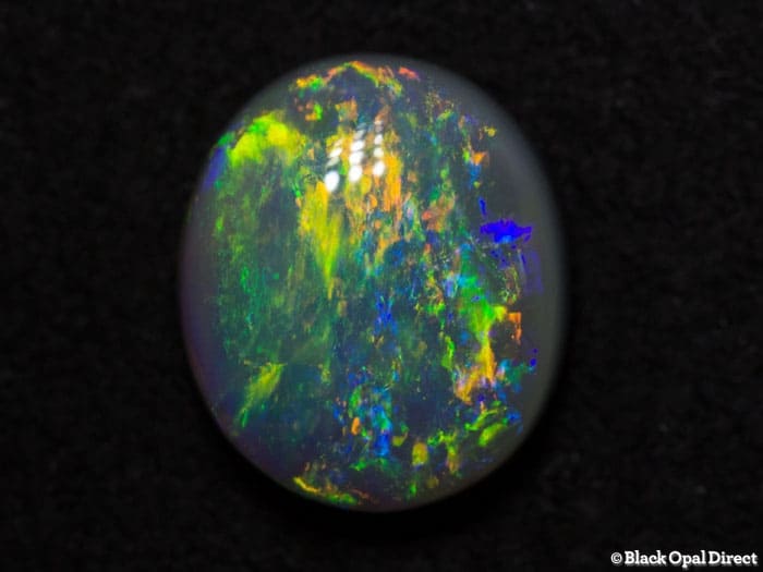 1.50 ct semi black opal 9x8x3.5mm - Image 2