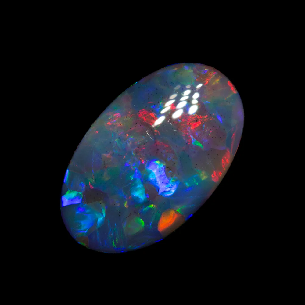 1.51 ct black opal 10.3x6.4x3.7mm - Image 4