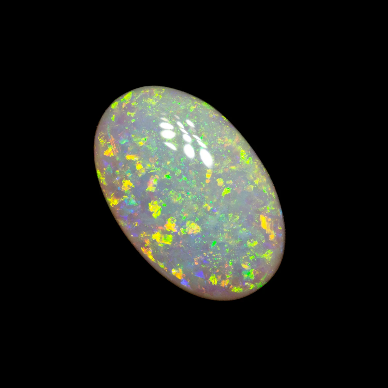 1.51 ct white opal 9.7x6.3x3.7mm - Image 2