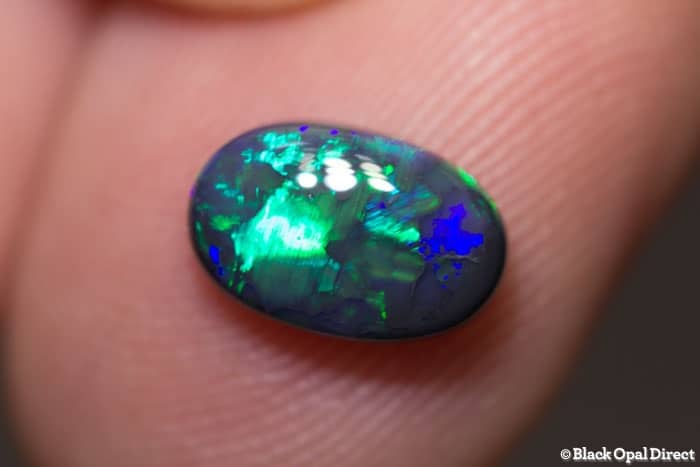 1.52 ct black opal 10x6.5x3mm - Image 3