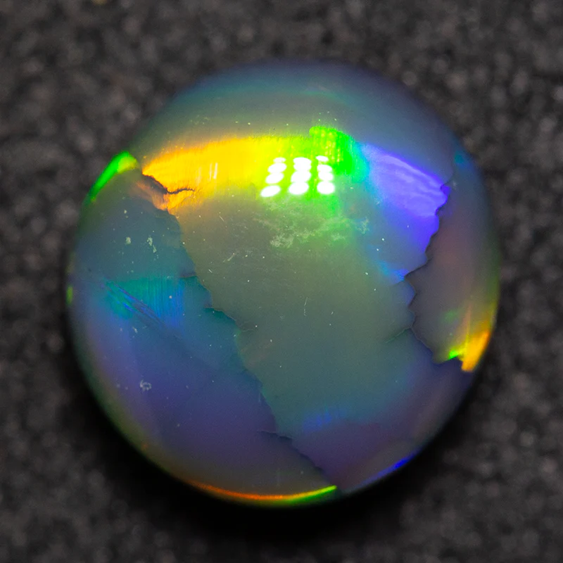 1.52 ct black opal 7.4x7.4x4.5mm - Image 3