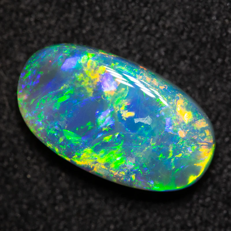1.53 ct black opal 11x6.2x3.4mm - Image 2