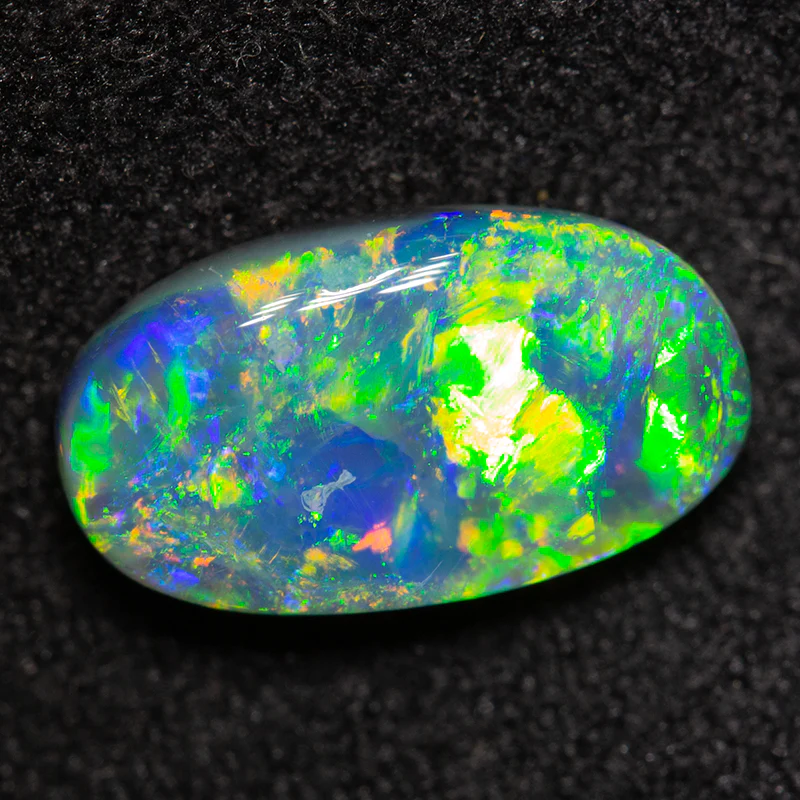 1.53 ct black opal 11x6.2x3.4mm - Image 3
