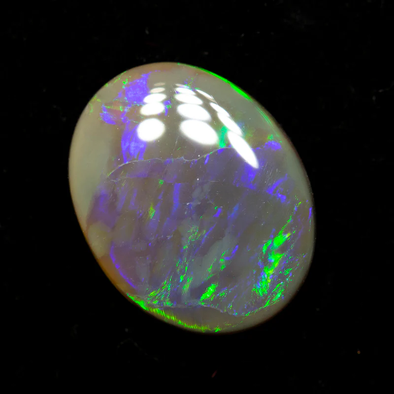 1.53 ct black opal 11x8.7x2.4mm - Image 2