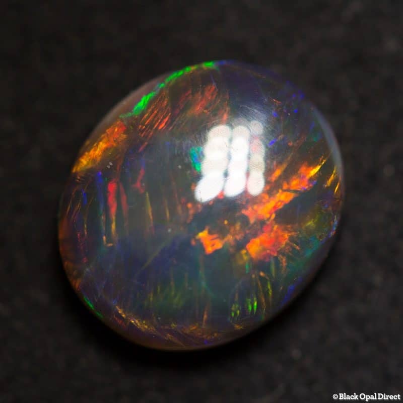 1.53 ct black opal 8.5x7.5x3.5mm - Image 3
