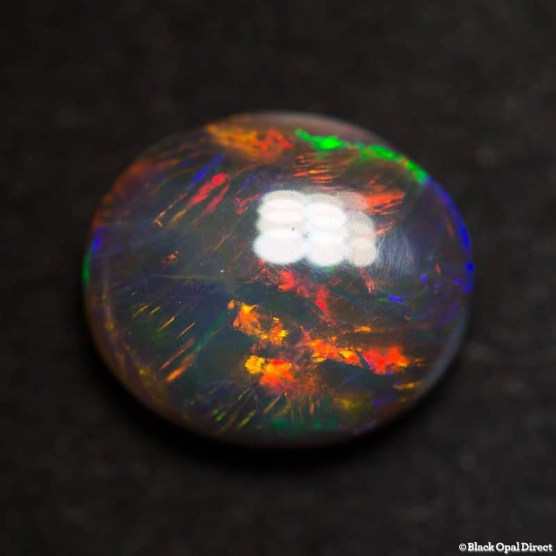 1.53 ct black opal 8.5x7.5x3.5mm - Image 4