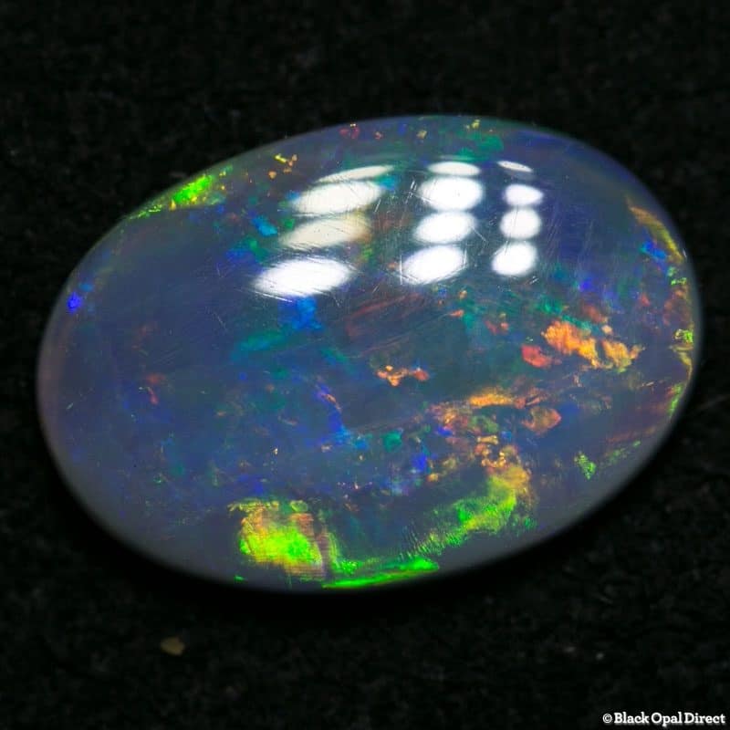 1.53 ct dark opal 11x8x3.5mm - Image 2
