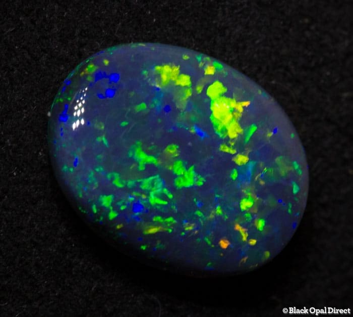1.53 ct double sided black opal 10x7x3.5mm - Image 3