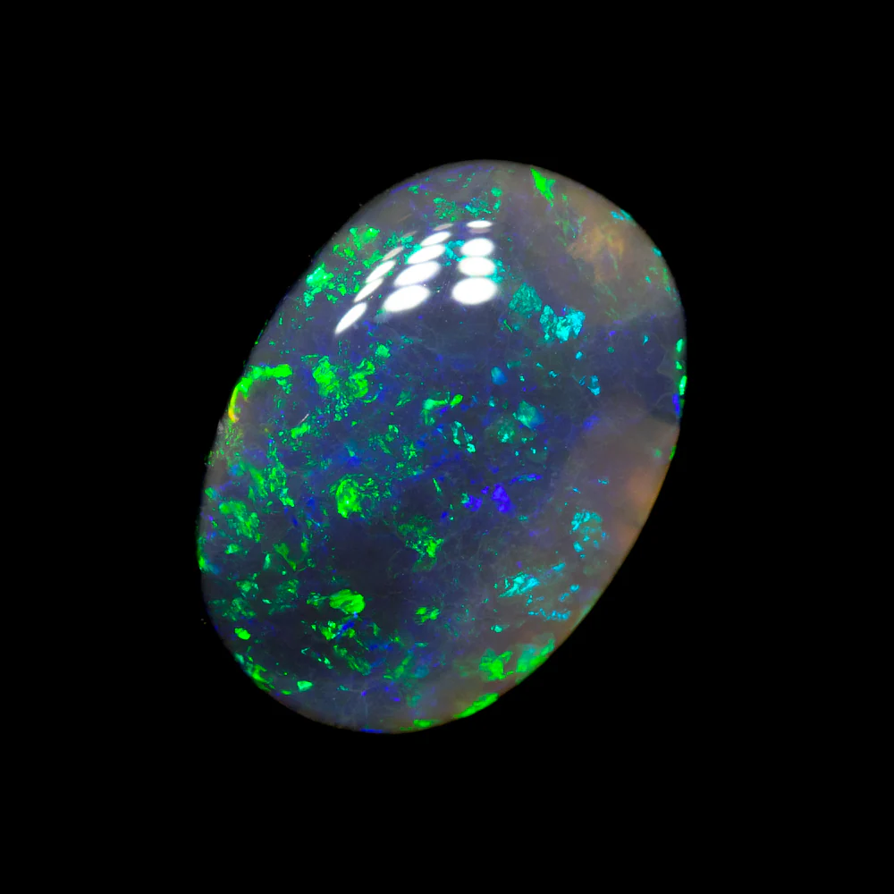 1.54 ct black opal 10.5x7.7x3mm - Image 2