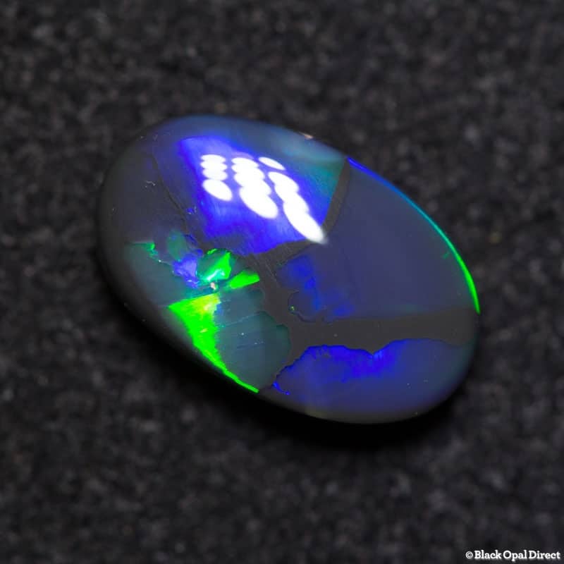 1.54 ct black opal 10x6x3.5mm - Image 3