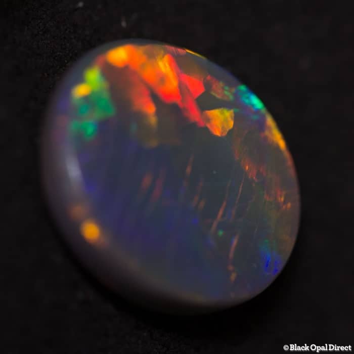 1.54 ct black opal 10x9x2.5mm - Image 2