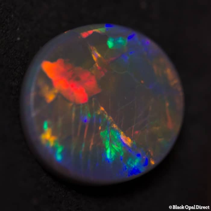 1.54 ct black opal 10x9x2.5mm - Image 3