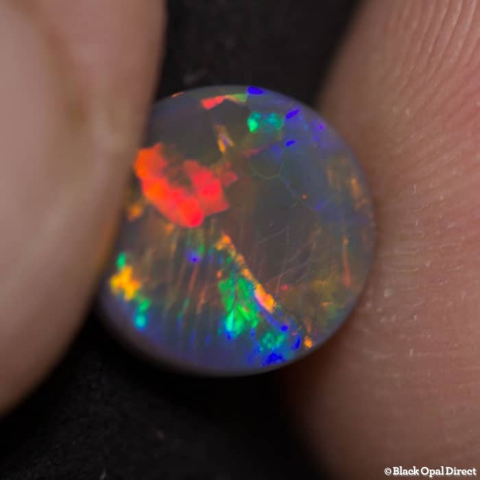 1.54 ct black opal 10x9x2.5mm - Image 4
