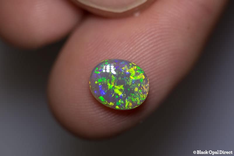 1.54 ct crystal opal 9x8x3mm - Image 3