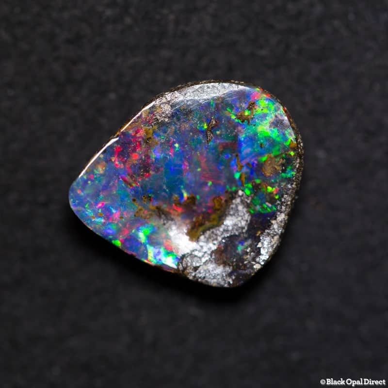 1.55 ct boulder opal 9x8x2mm - Image 2
