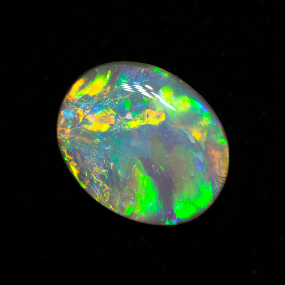 1.55 ct crystal opal 9.9x7.9x3.1mm - Image 2