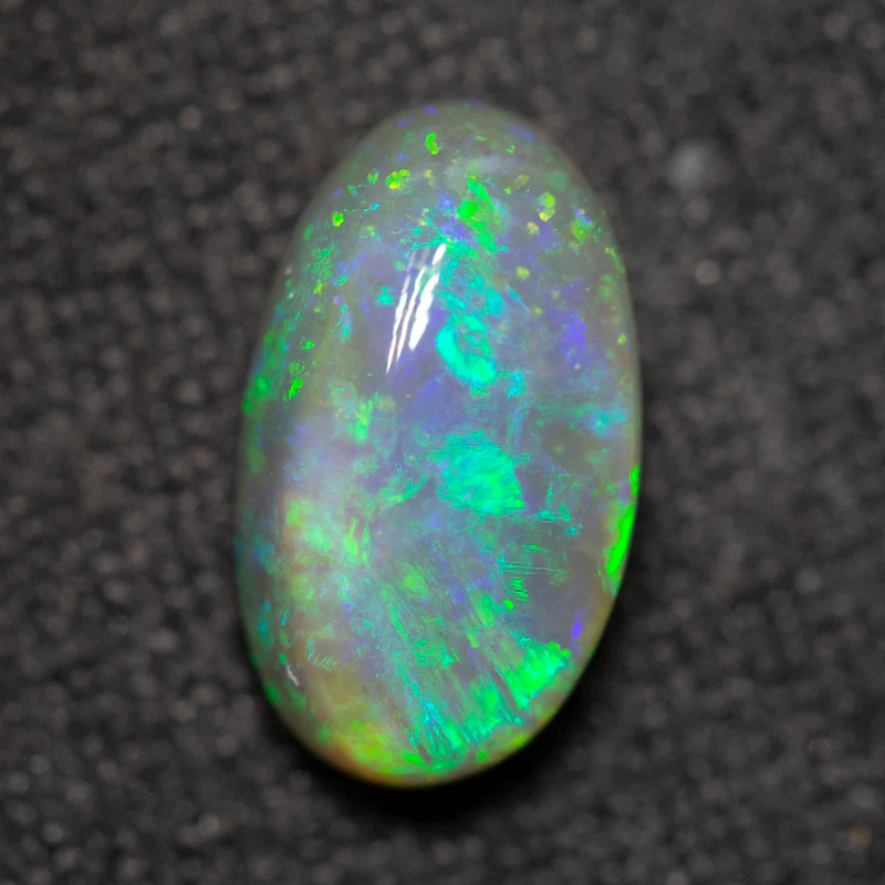 1.56 ct dark crystal opal 9.9x5.5x4.4mm - Image 2
