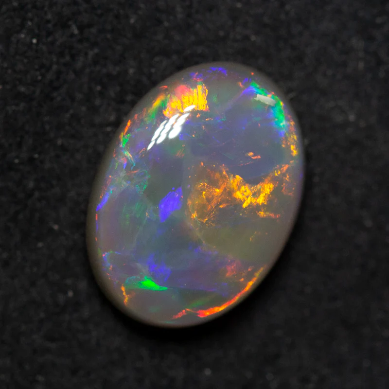 1.56 ct dark opal 9.6x7.1x3.6mm - Image 3