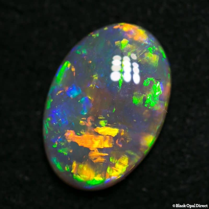 1.56 ct gem crystal opal 10x7x3mm - Image 4