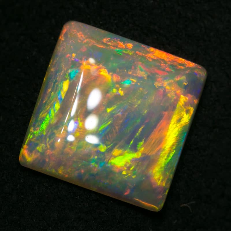 1.56 ct gem crystal opal 8x8x2.5mm - Image 4