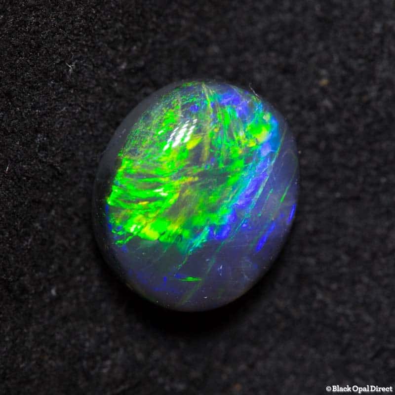 1.57 ct black opal 8x7x4mm - Image 4