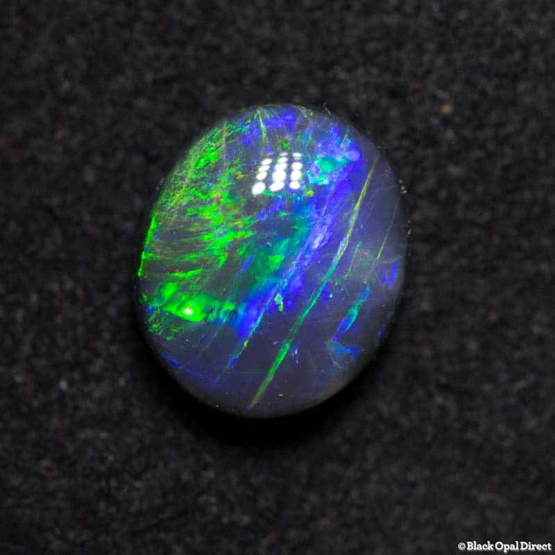 1.57 ct black opal 8x7x4mm - Image 5