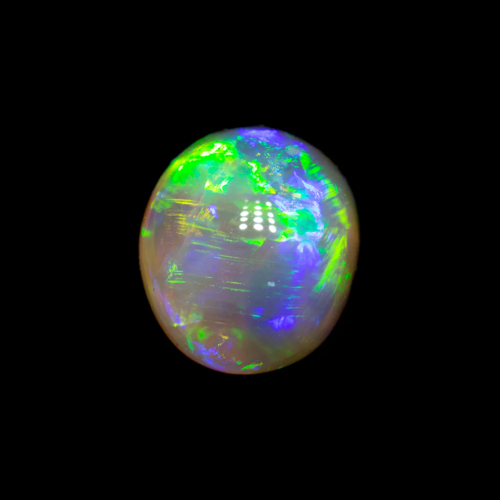 1.57 ct gem crystal opal 7.3x6.3x5.7mm - Image 3