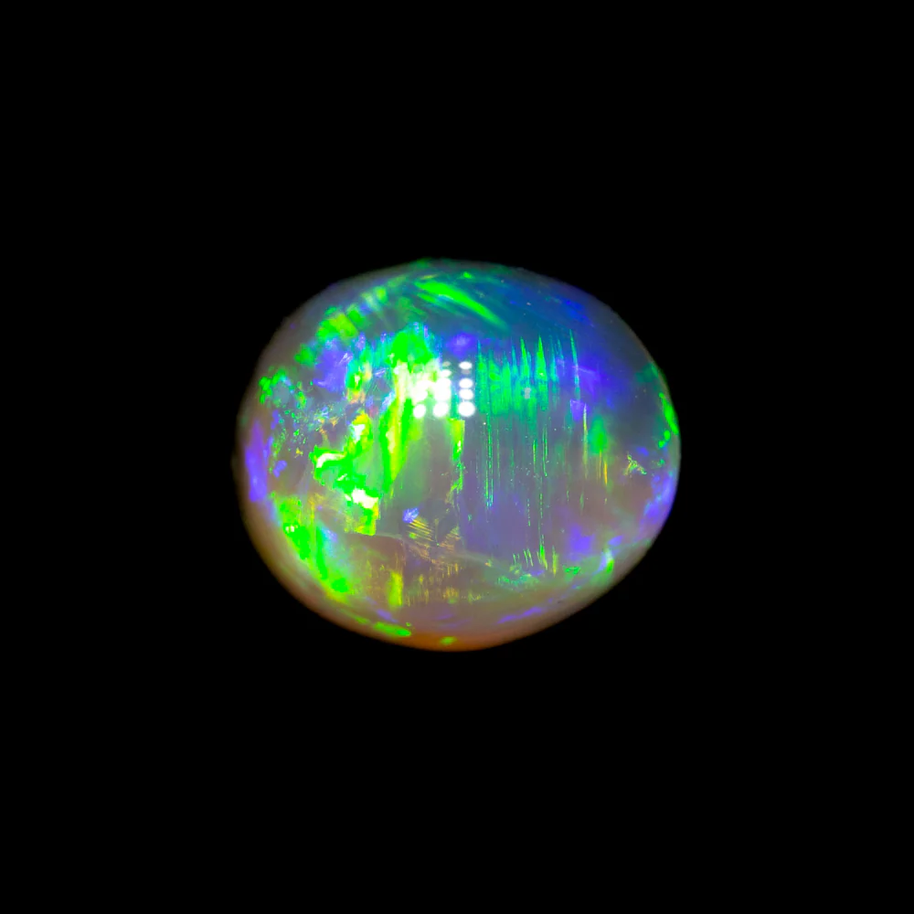 1.57 ct gem crystal opal 7.3x6.3x5.7mm - Image 4