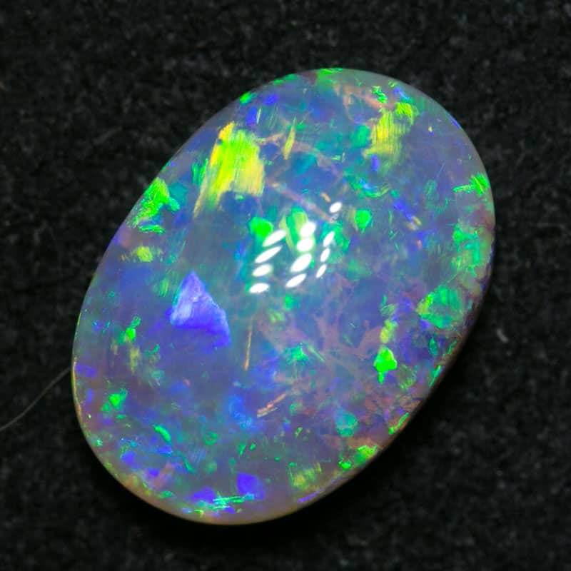 1.58 ct crystal opal 10x7x3.5mm - Image 2